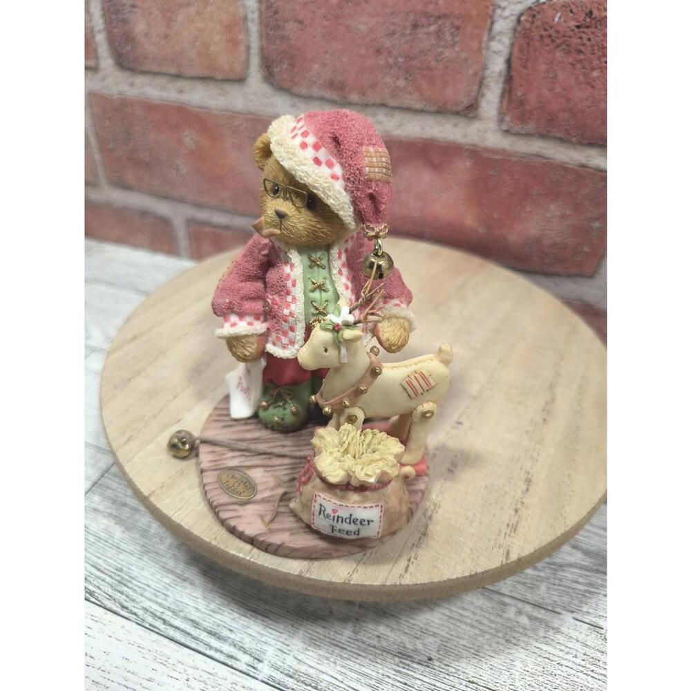 2001 Cherished Teddies Bear Santa Wendall Have You Been Naughty or Nice? Vtg - Picture 2 of 7